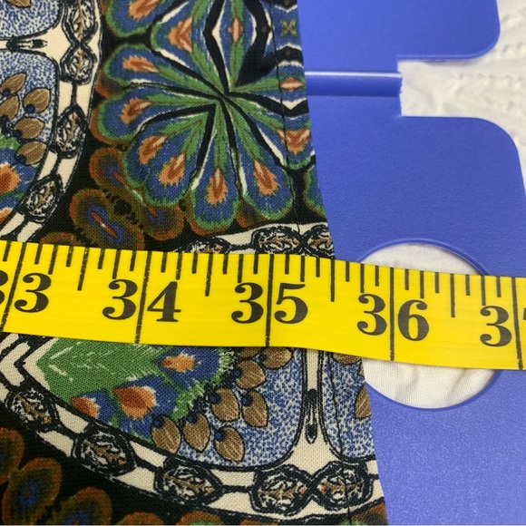 TRAC Women's Long Sleeve Romper Shorts Geometric Patterned #502 - Picture 7 of 10